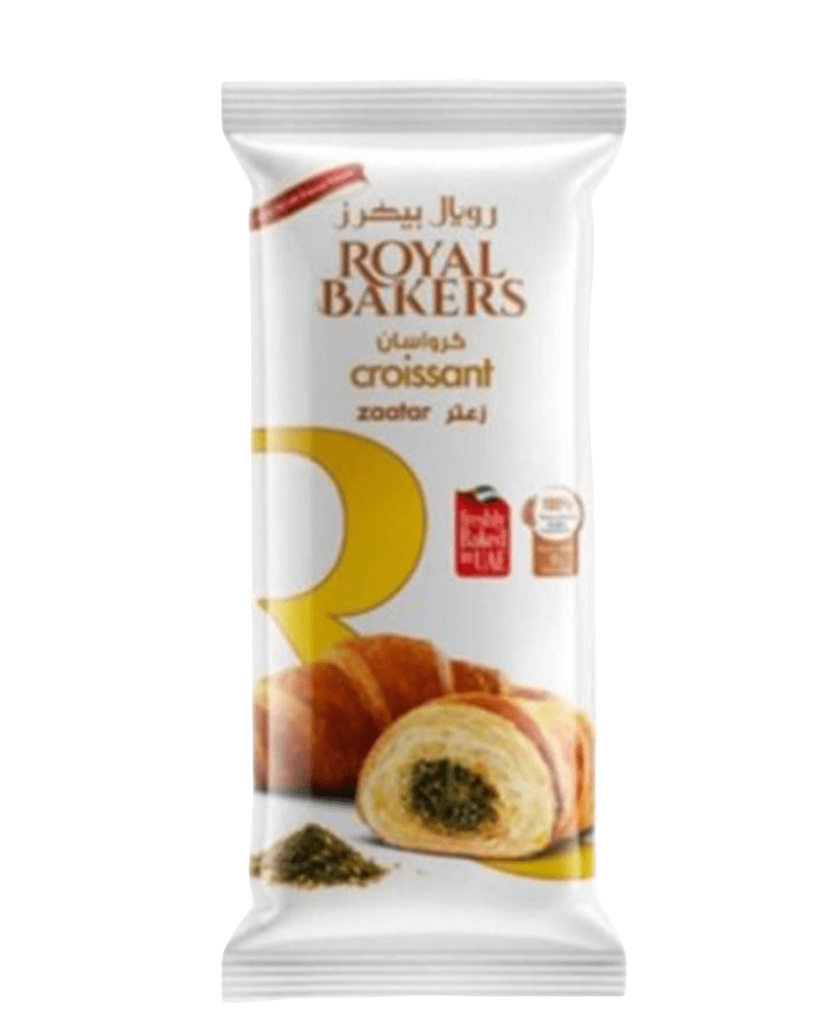 Royal Bakers Croissant Zaatar 65g | رويال بيكرز كرواسون بالزعتر - 2kShopping
