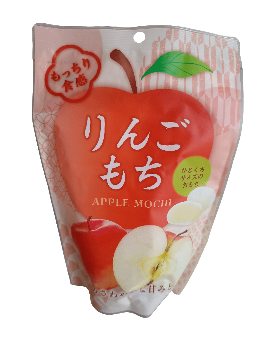 Japanese Apple Mochi 130g | حلوى الارز بالتفاح - 2kShopping
