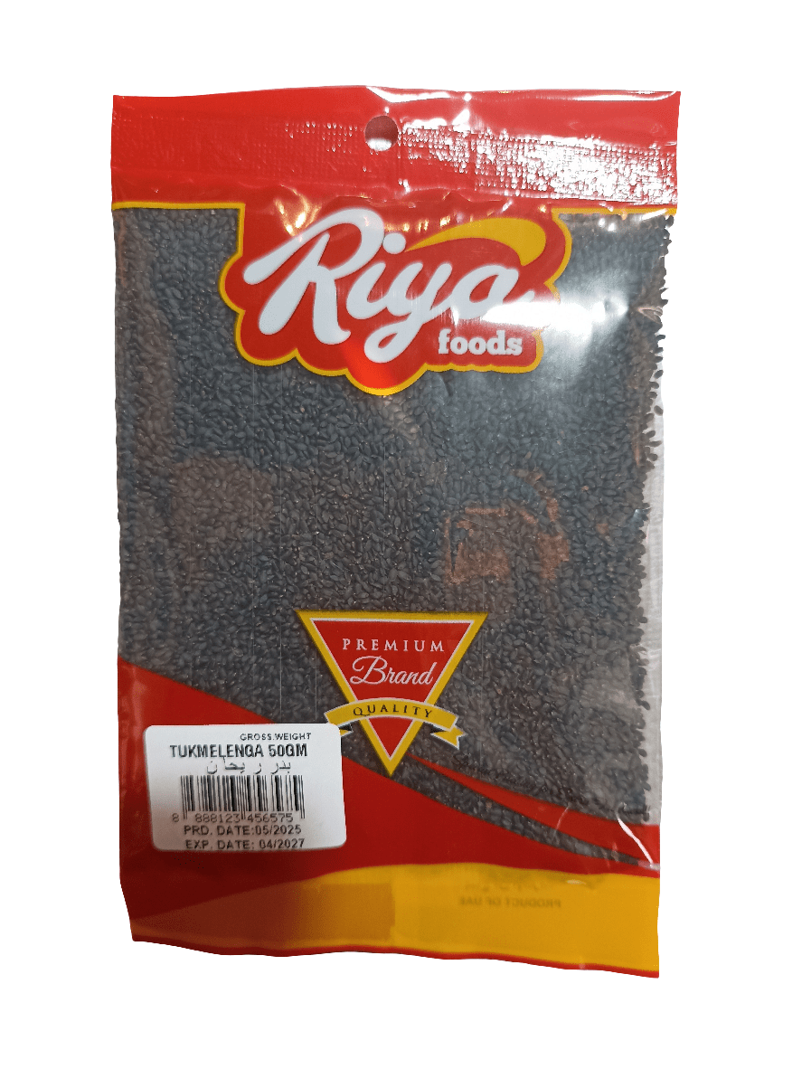 Riya Foods Tukmelanga (Basil Seeds) 50g | ريا بذور الريحان - 2kShopping