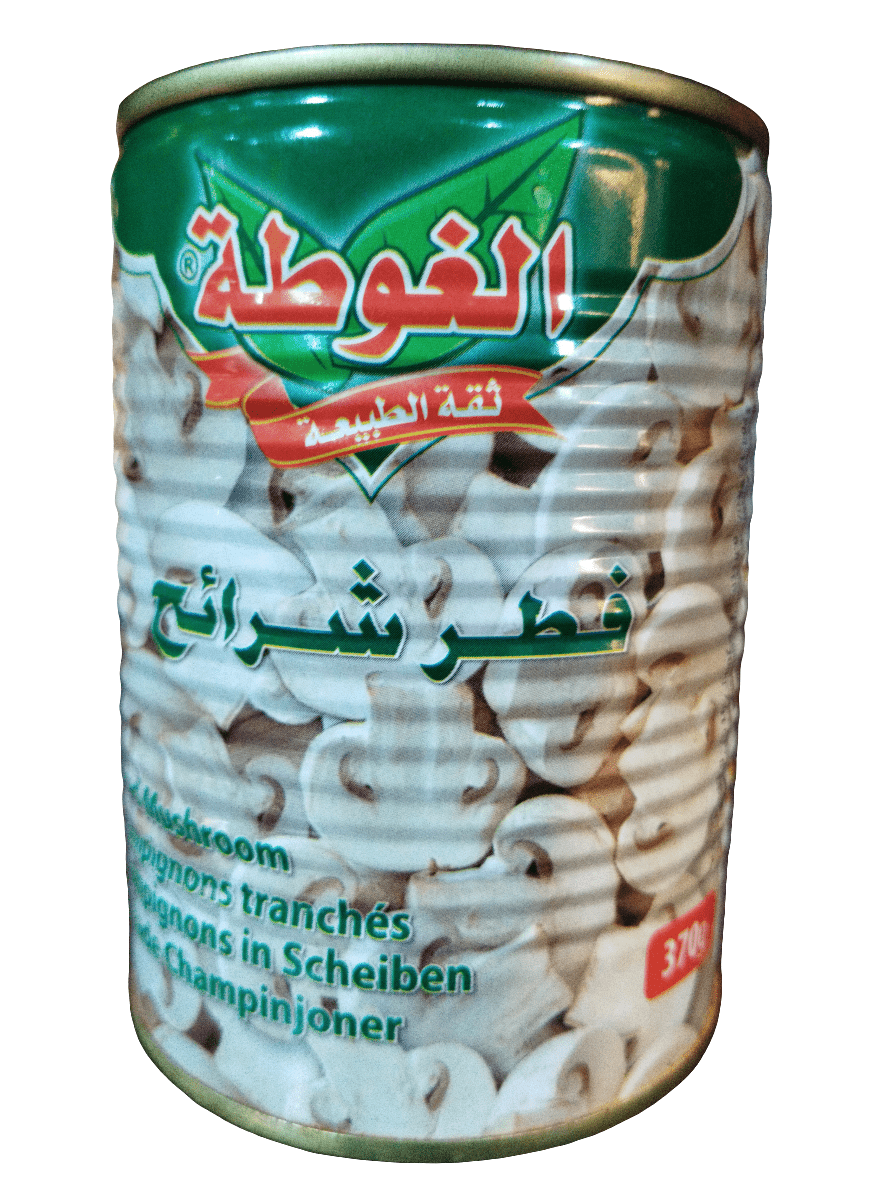 Al Ghutta Sliced Mushroom 370g | الغوطة فطر شرائح - 2kShopping