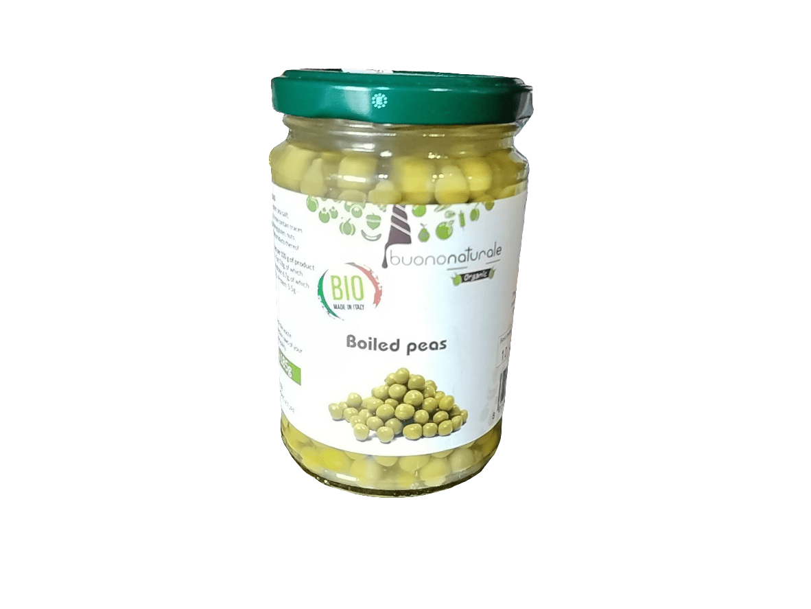 BuonoNaturale Organic Boiled Peas 300g - 2kShopping