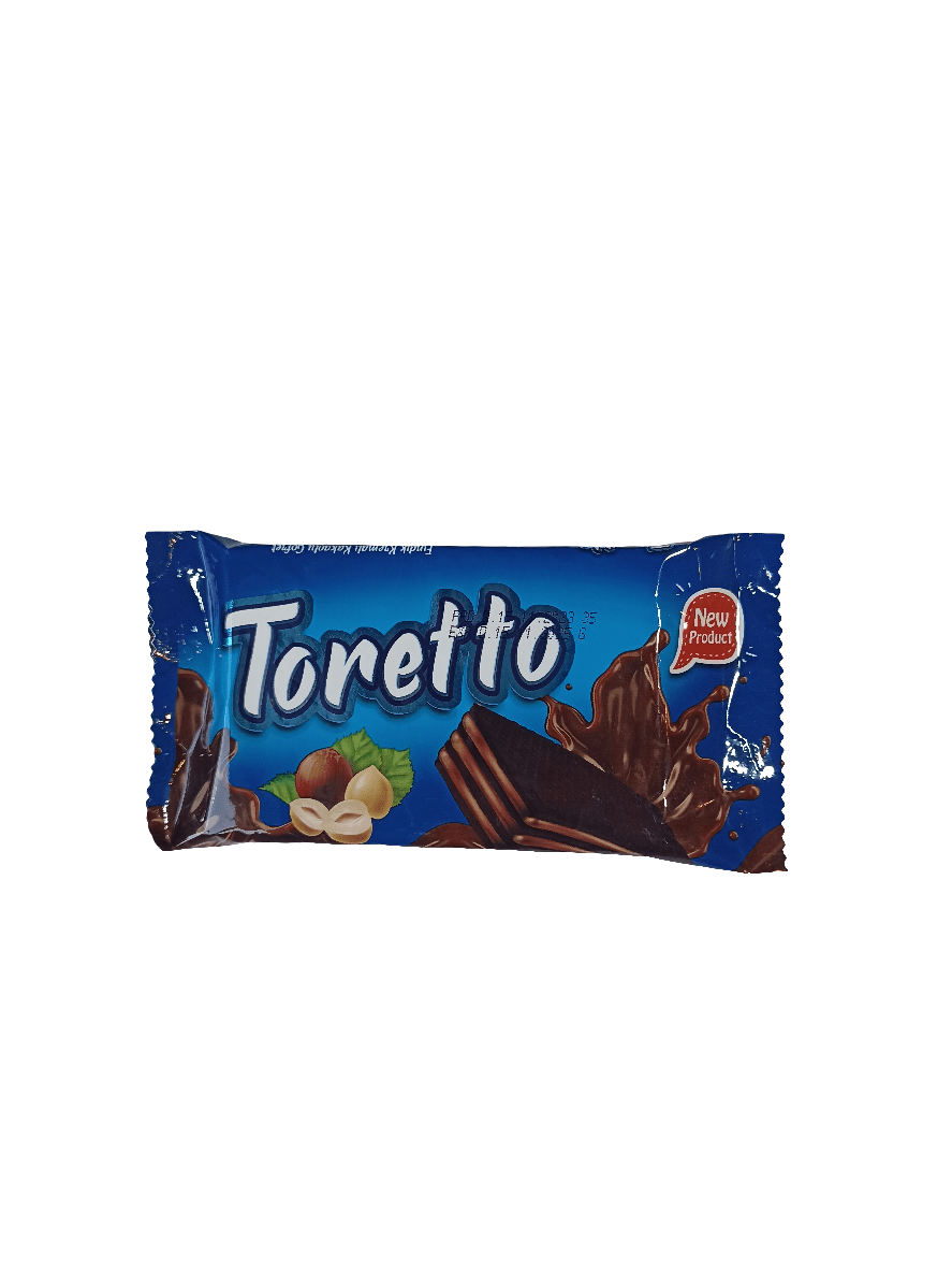 Toretto Cocoa Wafer with Hazelnut Cream 24x35g | ويفر الكاكاو مع كريمة القهوة - 2kShopping