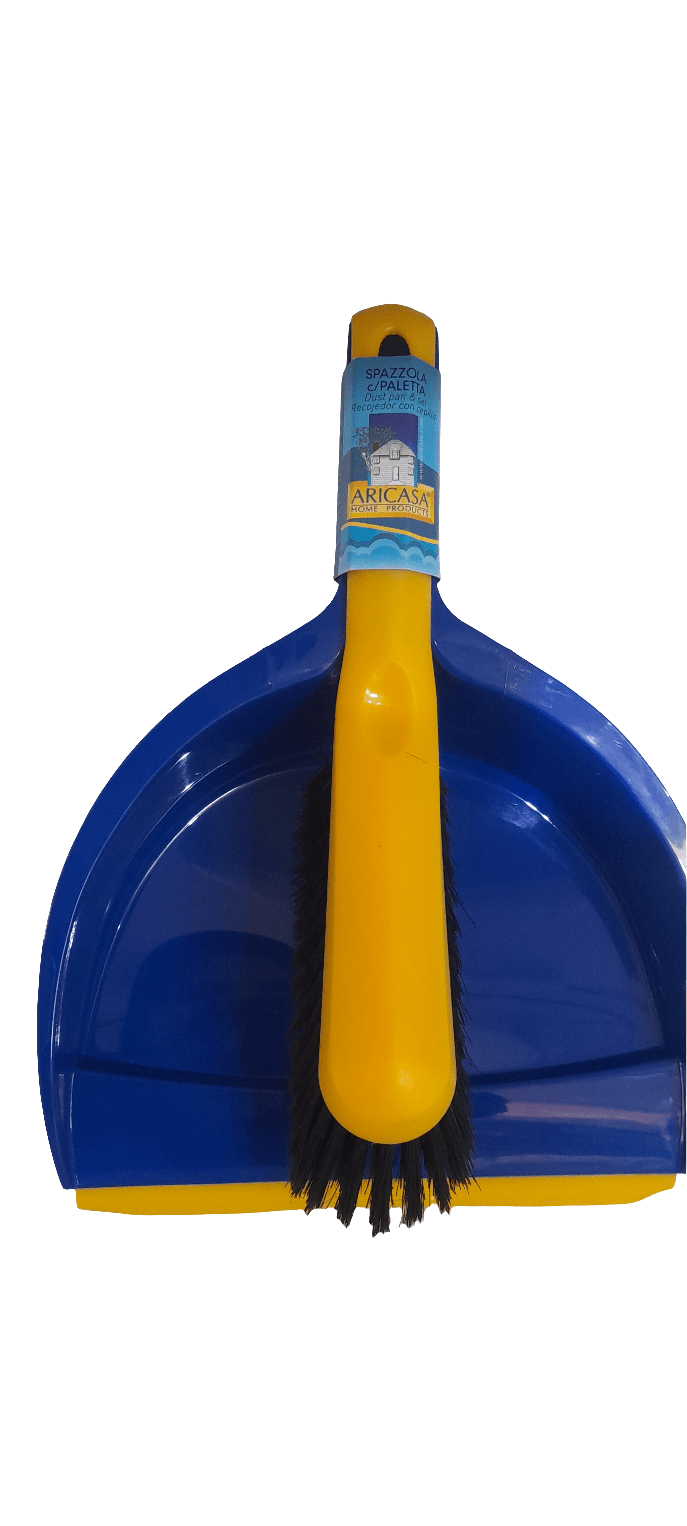 HTE Dustpan & Brush Big | طقم فرشاة وجاروف - 2kShopping