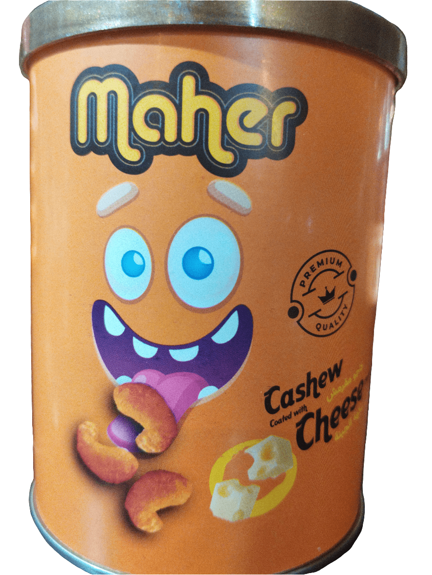 Maher Crispy Cashew Nuts Cheese 150g | كاجو مقرمش بالجبنة - 2kShopping