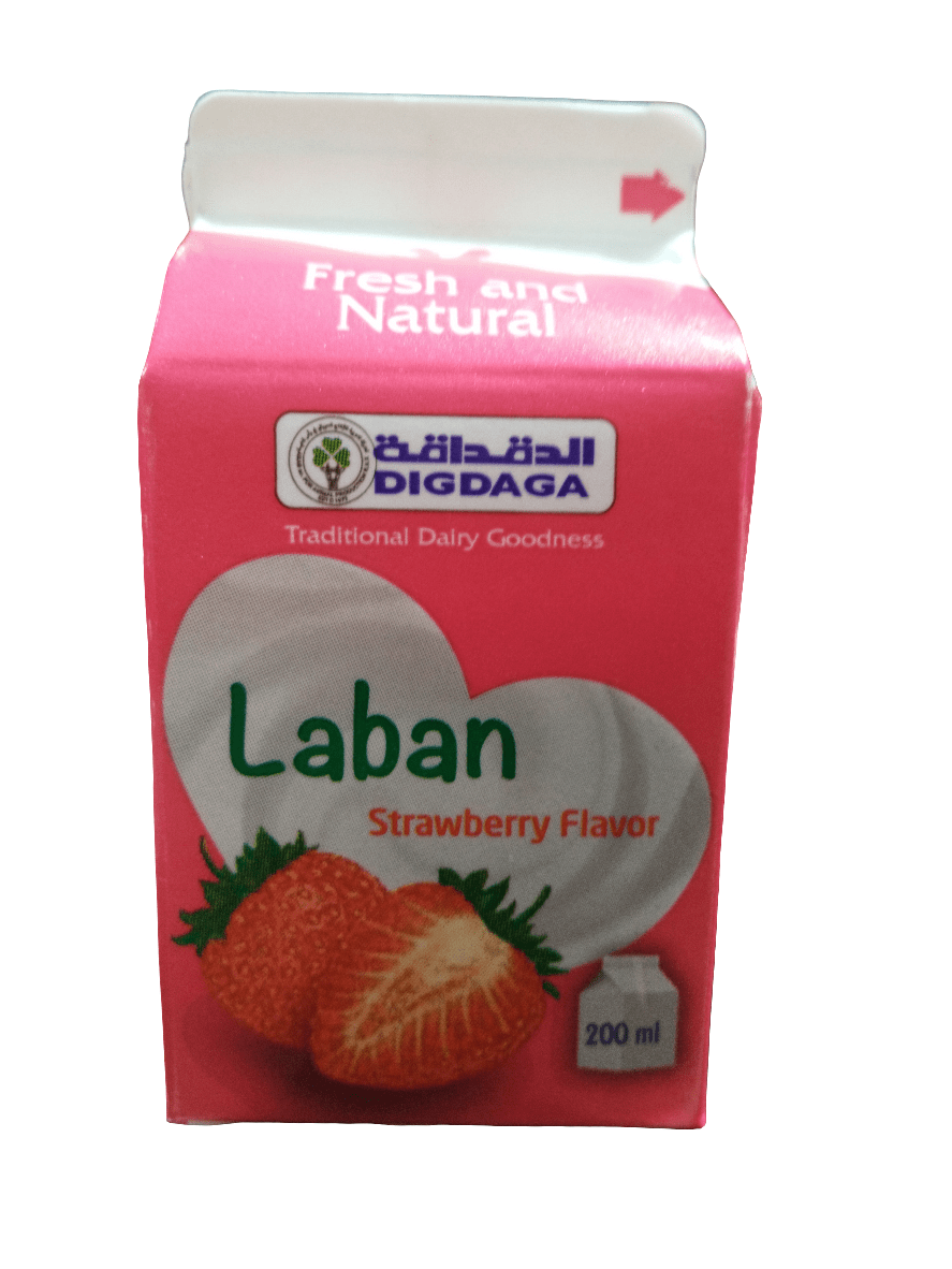 Digdaga Laban Up Strawberry 200ml | دقداقة لبن اب بالفراولة - 2kShopping