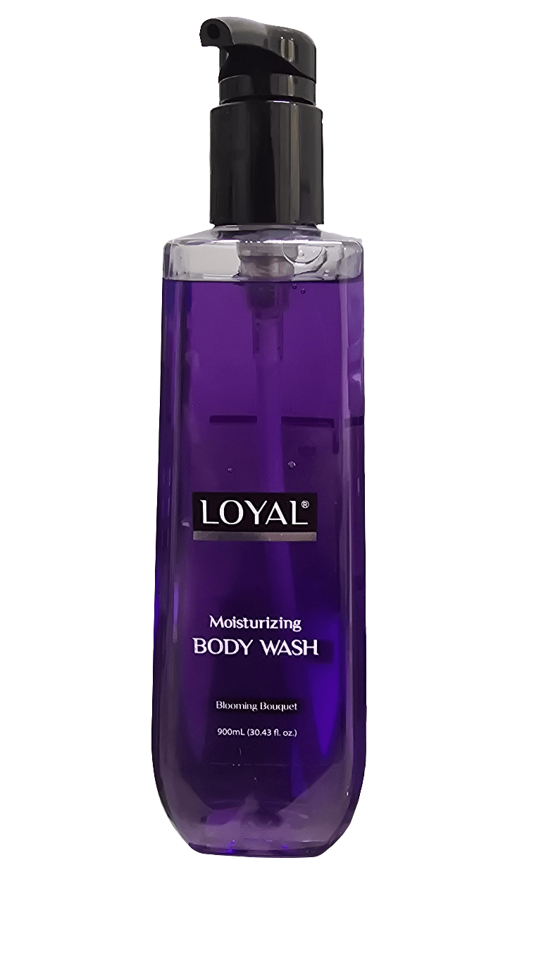 Loyal Shower Gel Blooming Bouquet 900ml | لويال جل الاستحمام البنفسجي (Exp:11 - 2027) - 2kShopping