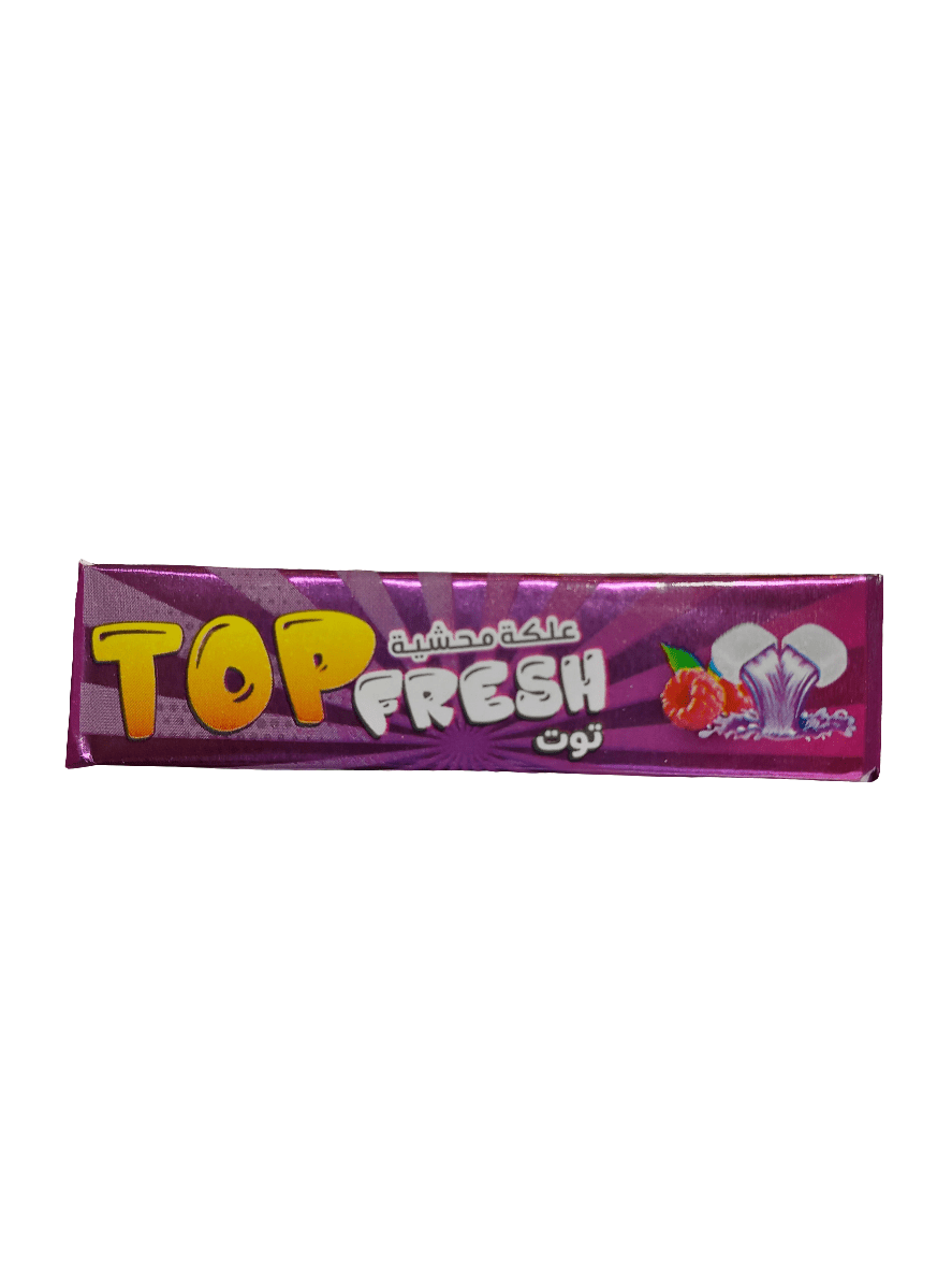 Zahi Top Fresh Raspberry 5g | زاهي توب علكة محشية توت - 2kShopping