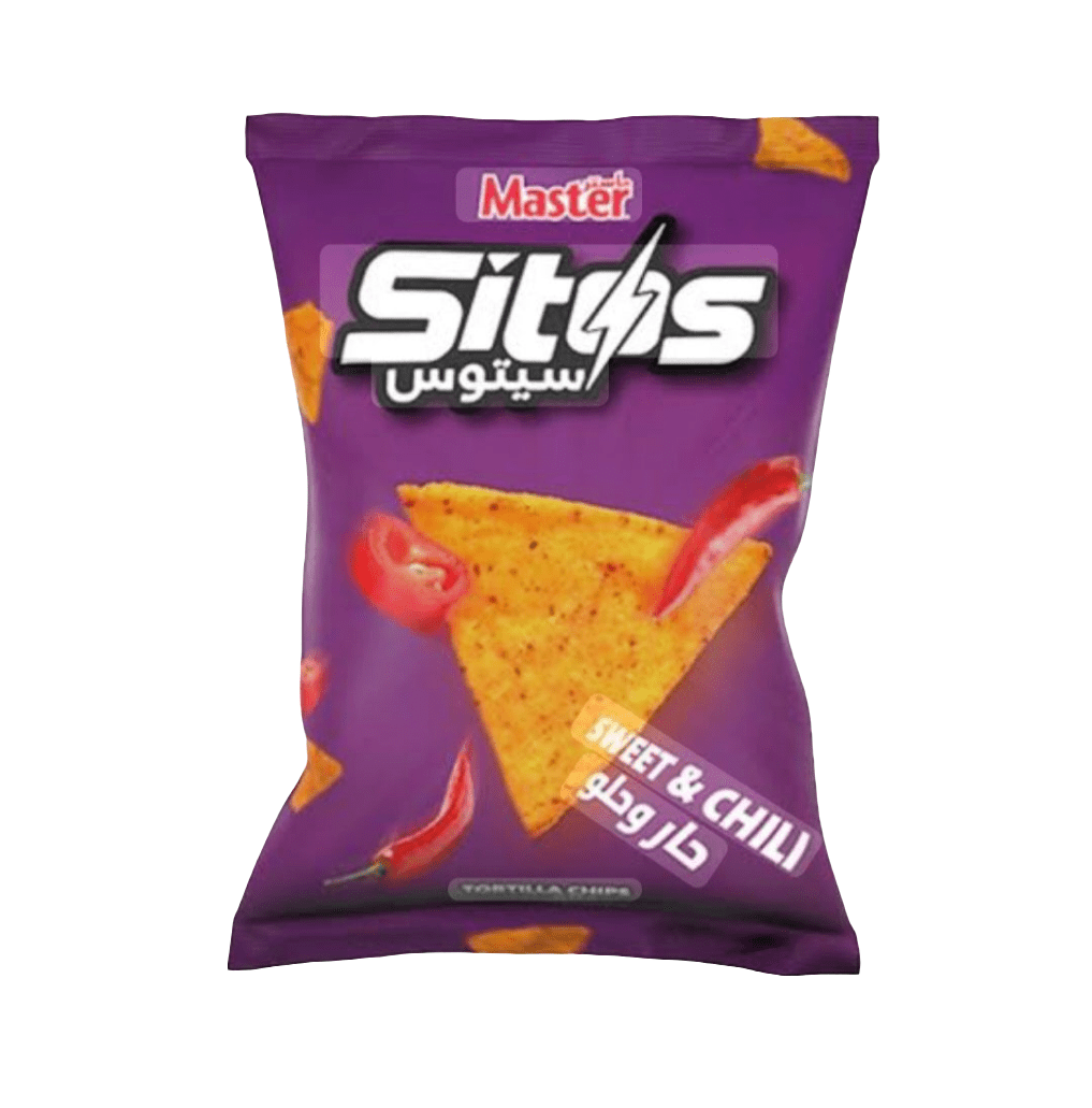 Master Sitos Tortilla Chips Sweet & Chilli 150g | ماستر سيتوس حلو وفلفل حار - 2kShopping