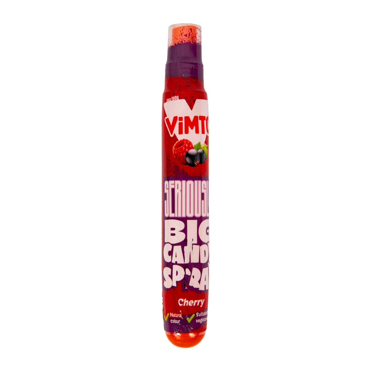 Vimto Seriously Big Candy Spray Strawberry 60ml|فيمتو سيريوسلي بيج كاندي سبراي بنكهة الفراولة - 2kShopping
