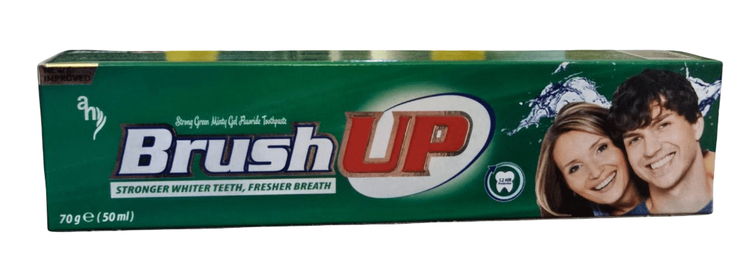 Brush up Whitening Toothpaste Blue Minty Gel 70g - 2kShopping