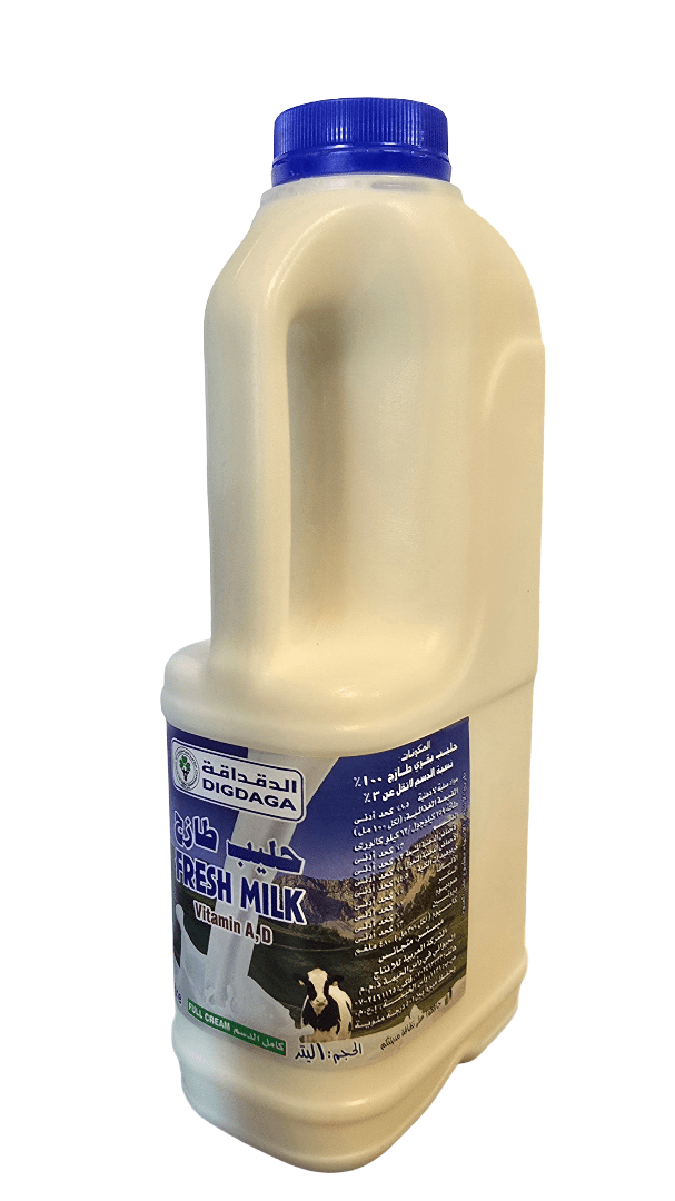 Digdaga Fresh Milk 1ltr | دقداقة حليب طازج - 2kShopping