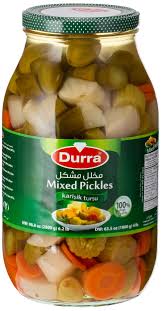 Durra Mixed Pickles 1250g | الدرة مخلل مشكل - 2kShopping