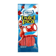 Vidal Jelly Sour Strawberry Pencils | فيدال جيلي اقلام الفراولة - 2kShopping