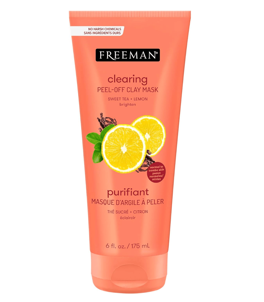 Freeman Sweet Tea & Lemon Facial Mask 175ml | فريمان ماسك الوجه بالشاي والليمون - 2kShopping