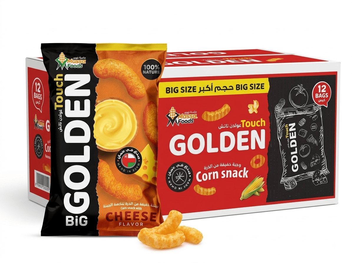 Golden Touch Corn Sticks Cheese Flavor 70g - 2kShopping