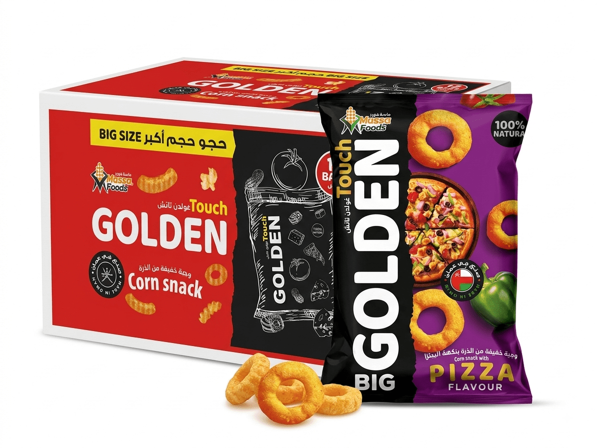 Golden Touch Corn Sticks Pizza Flavor 70g - 2kShopping