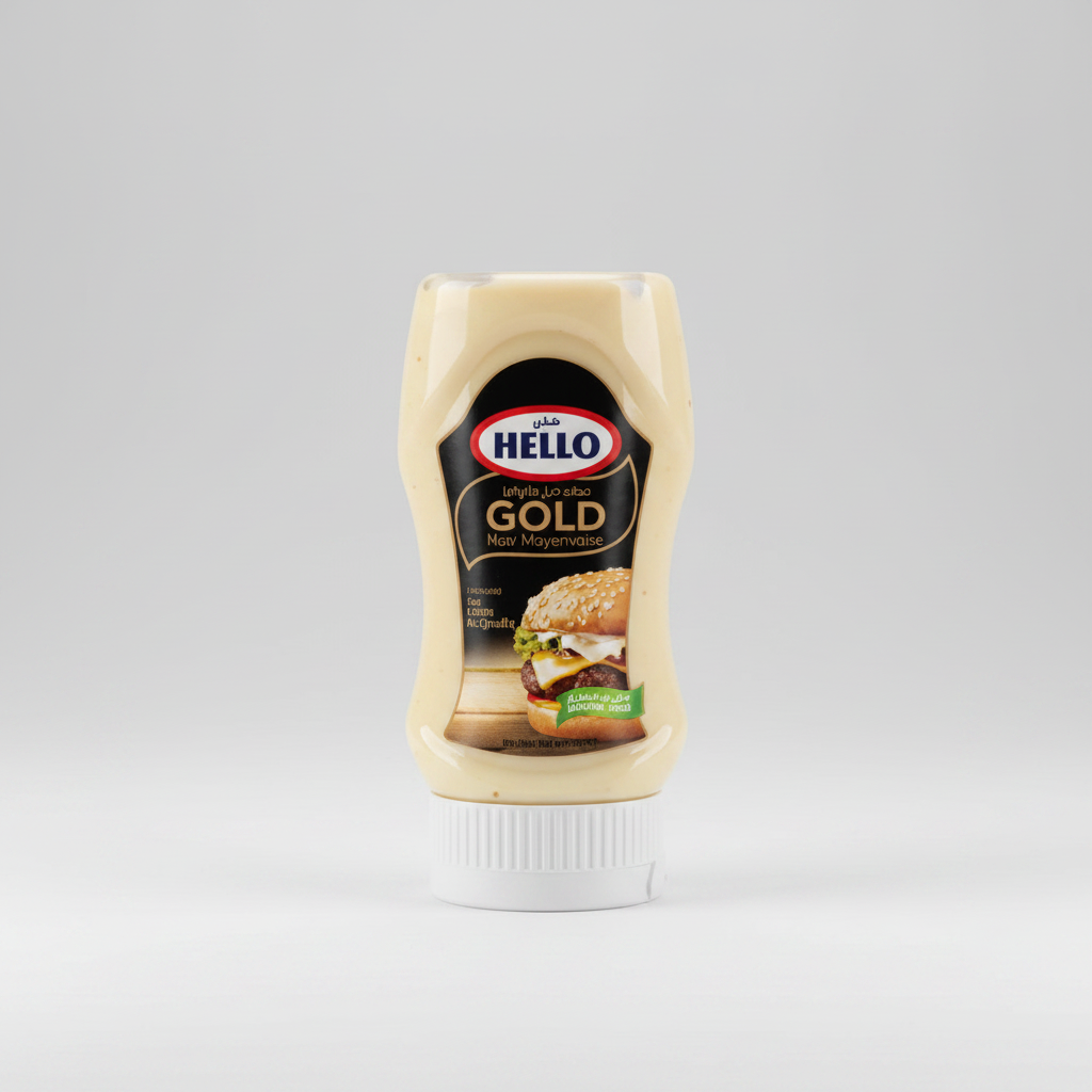 Hello Gold Real Mayonnaise 12X300ml | هيلو مايونيز جولد الأصلي - 2kShopping