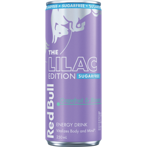 Red Bull The Lilac Edition Sugar Free Grapefruit & Blossom 250Ml