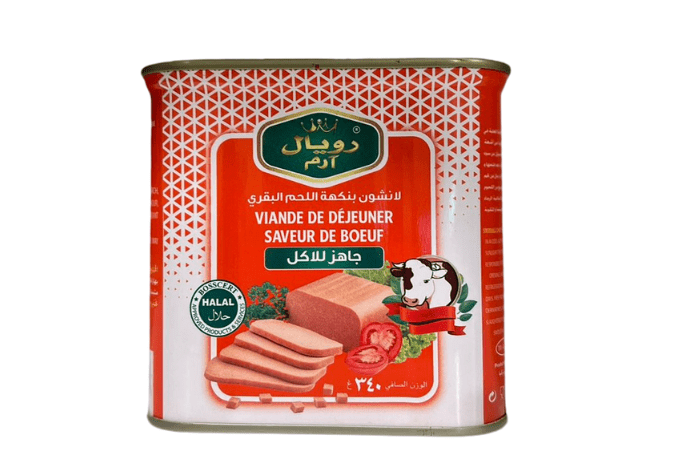 Royal Arm Beef Luncheon 24 x 340g | رويال ارم لانشون لحم - 2kShopping