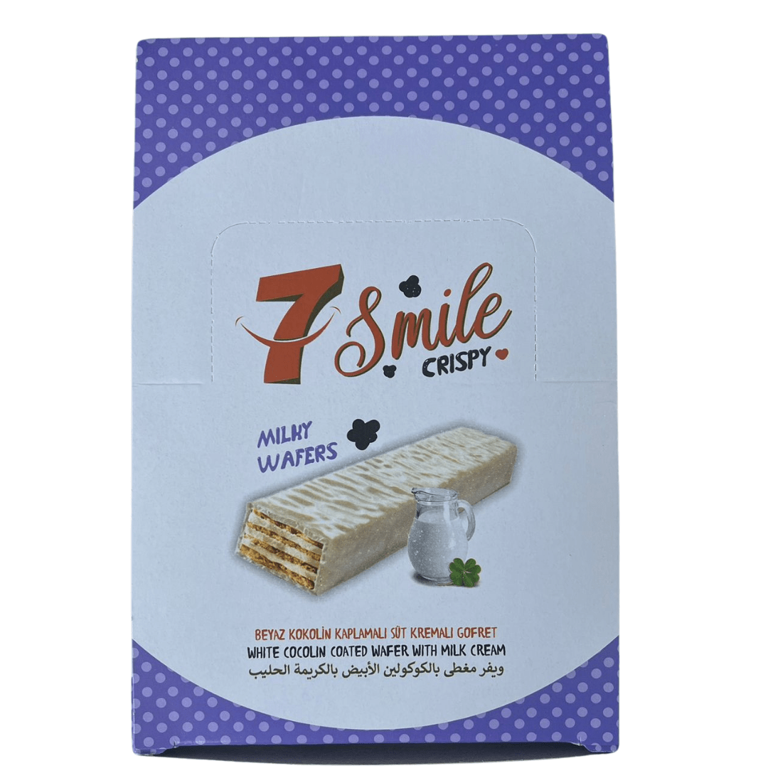 7 Smile White Cocolin Wafer 15g | ويفر بالكوكولين الابيض - 2kShopping