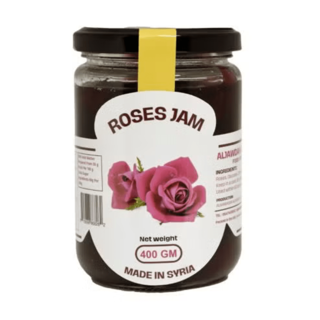 Al Jawda Alaalia Roses Jam 400g | الجودة العالية مربى الورد - 2kShopping