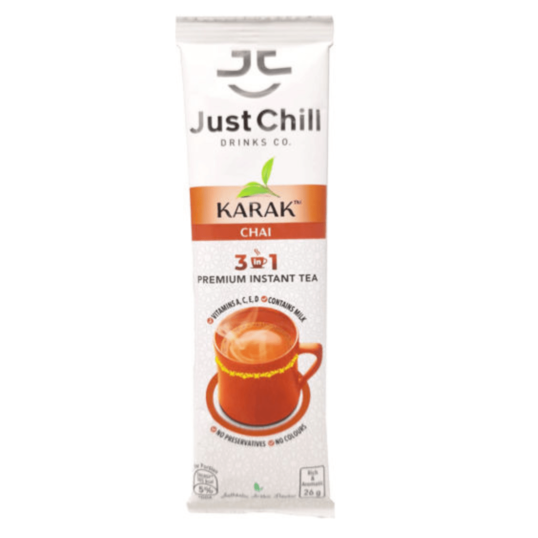 Just Chill Instant Karak Tea (3in1) 26g | شاي كرك - 2kShopping