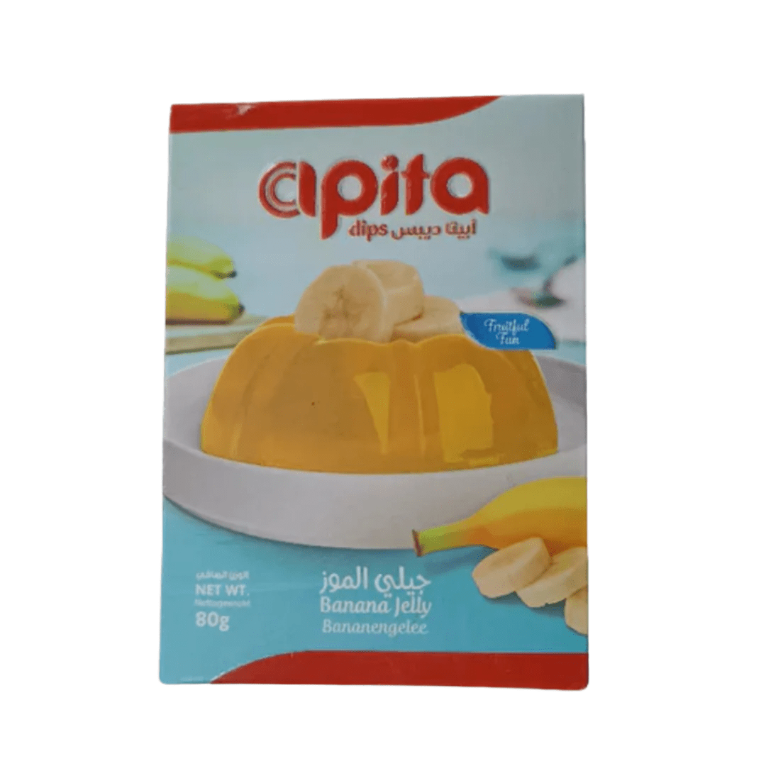 Apita Dips Banana Jelly 80g | جيلي الموز - 2kShopping