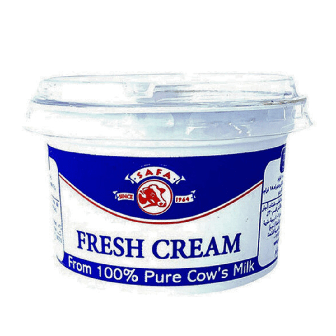 Safa Fresh Plain Cream 225g | صفا قشطة طازجة - 2kShopping