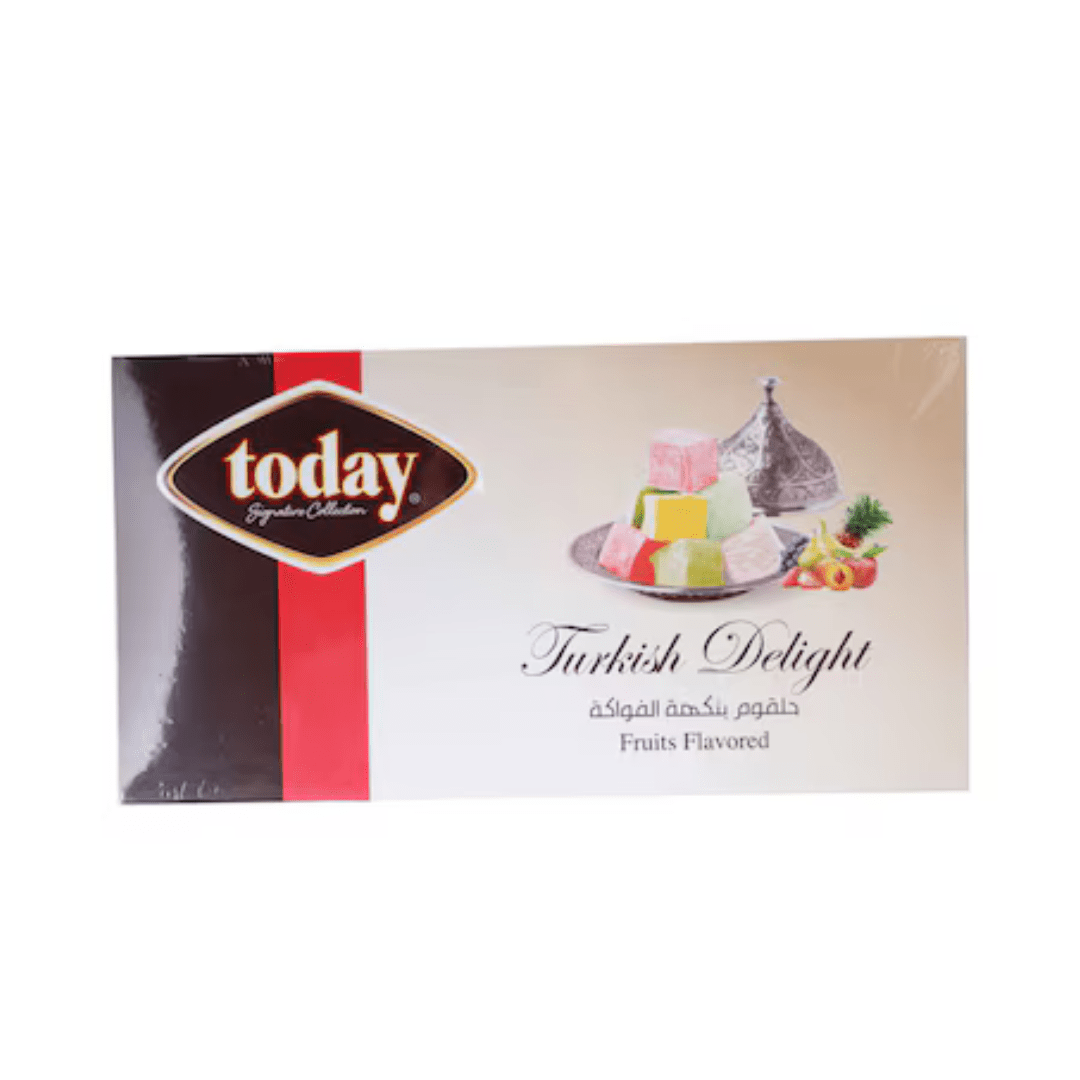 Today Turkish Delight Fruit 450g | توداي حلقوم بالفواكه - 2kShopping