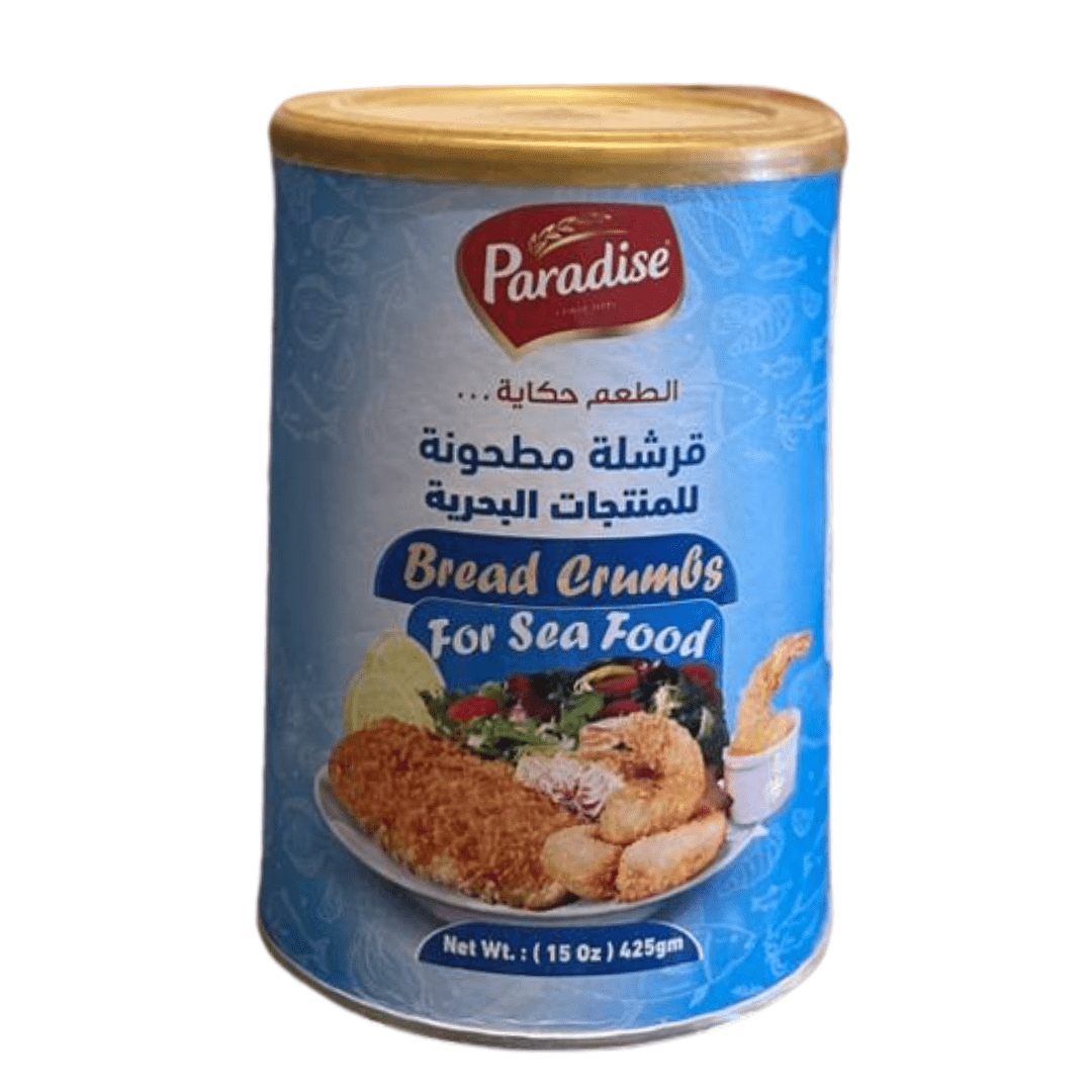 Paradise Bread Crumbs for Sea Food 425g | برادايس قرشلة مطحونة للمنتجات البحرية - 2kShopping