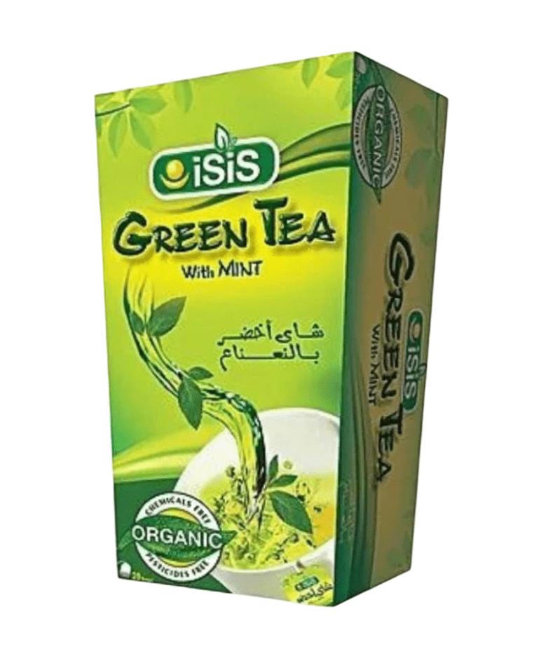 iSiS Green Tea with Mint 25 Bags | ايزيس شاي اخضر بالنعنع - 2kShopping