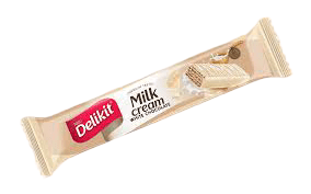 Katakit Delikit Milk Cream White Chocolate Wafer 35g | ديليكت ويفر بكريمة الحليب - 2kShopping
