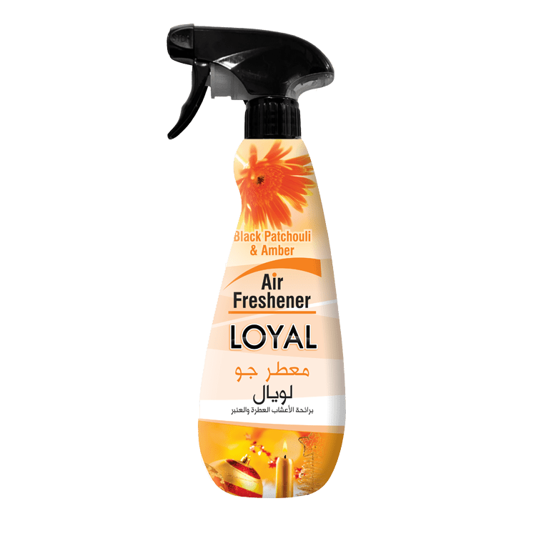 Loyal Air Freshener Black Patchouli & Amber 450ml | لويال معطر جو - 2kShopping