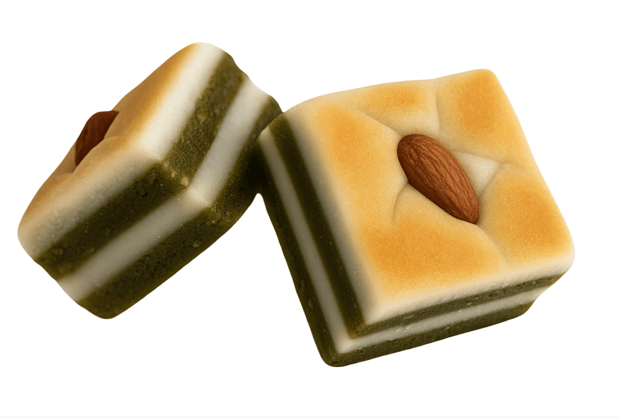 Marzipan Squared Layers 1Kg | مارزيبان طبقات مربعة - 2kShopping