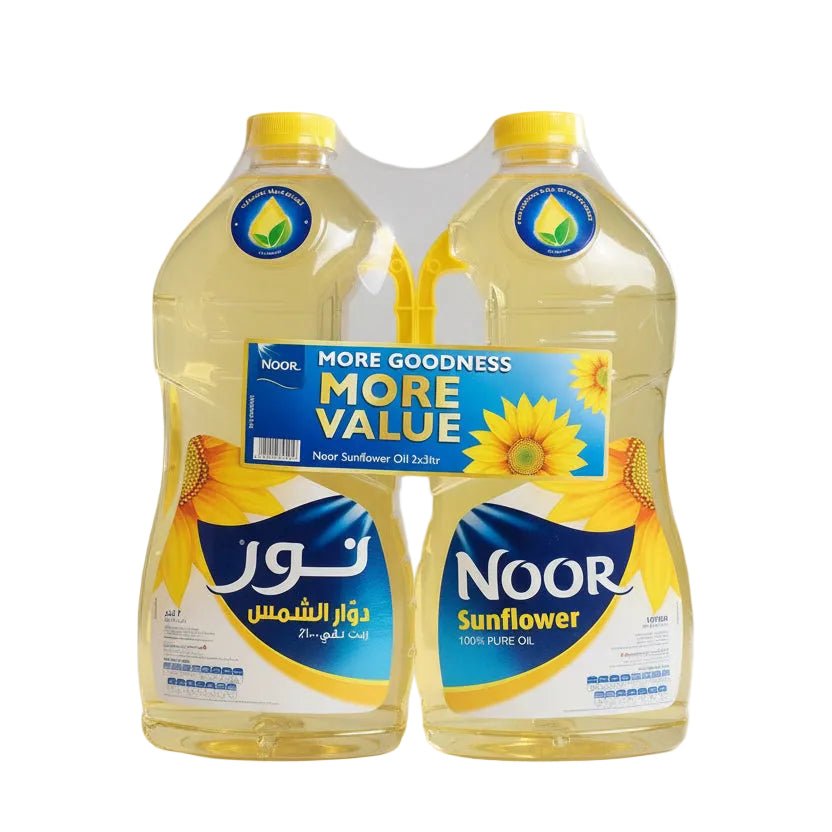 Noor Sunflower Oil 2x3 Liters - 2kShopping