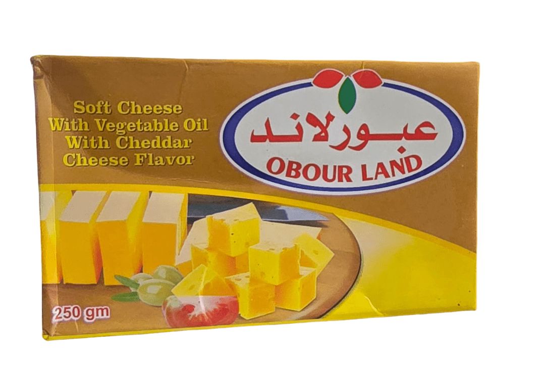 Obour Land Soft Cheese W/ Veg. Fat Cheddar Cheese Flavor 250G - 2kShopping