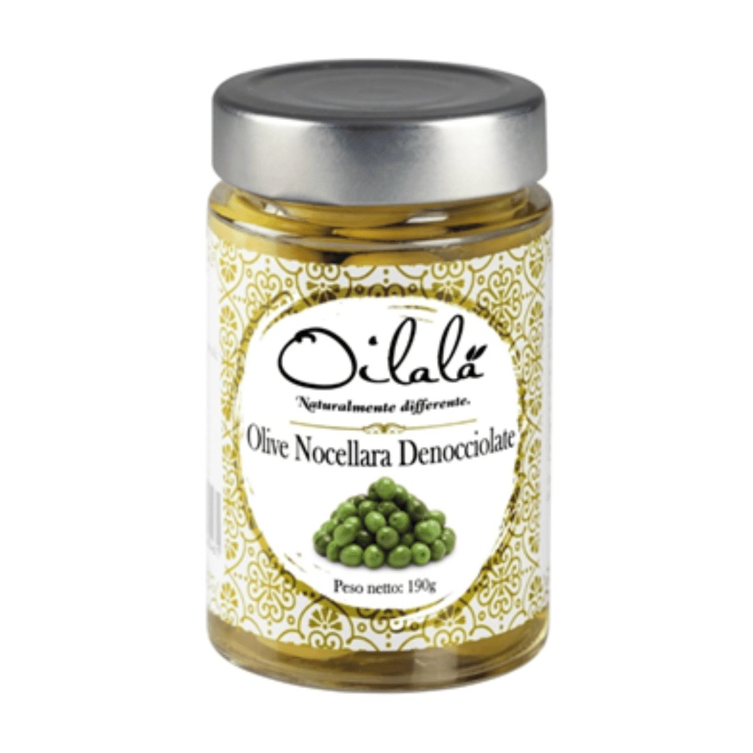 Organic Pitted Green Olives - Italian Nocellara Variety 190g | زيتون أخضر عضوي منزوع النوى - صنف نوسيلارا إيطالي - 2kShopping