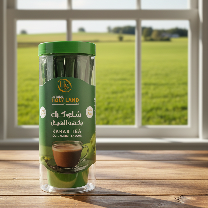 Oriental Holy Land Karak Tea Cardamom Flavor 160g | هولي لاند شاي كرك بنكهة الهيل - 2kShopping