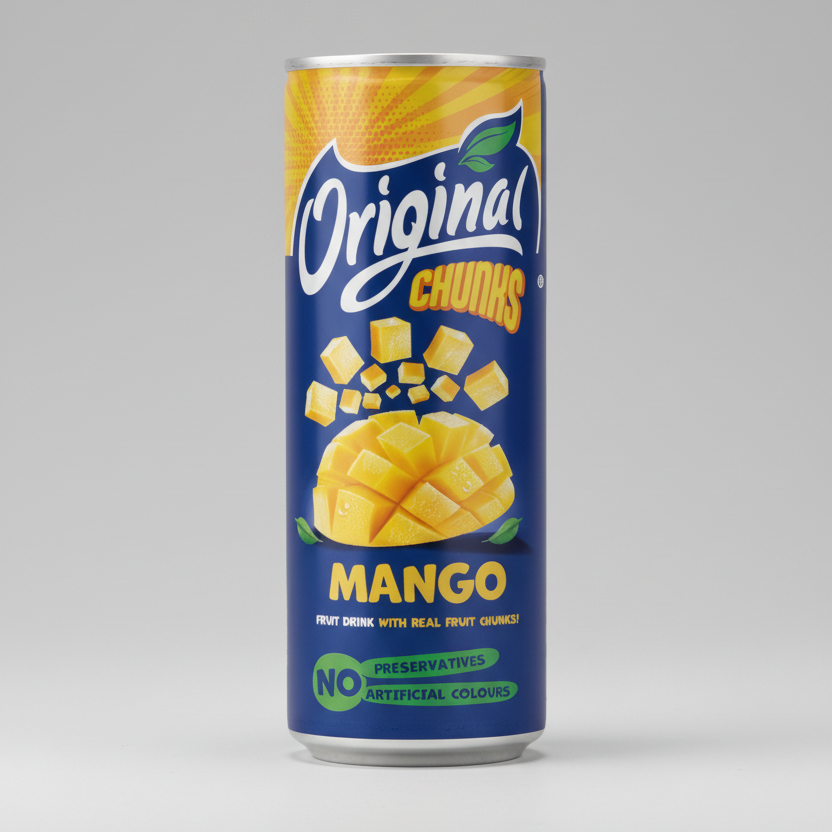 Original Mango Drink Juice Can 240Ml - 2kShopping