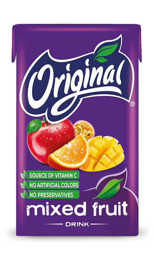 Original Mixed Fruit Drink Juice 250Ml - 2kShopping