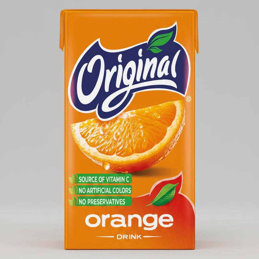 Original Orange Drink Juice 250Ml - 2kShopping