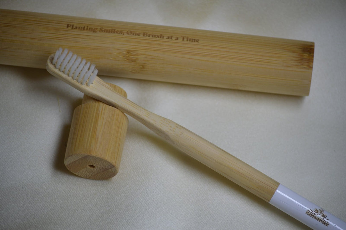 PLANTAUNIVERSE Bamboo Toothbrush - 2kShopping
