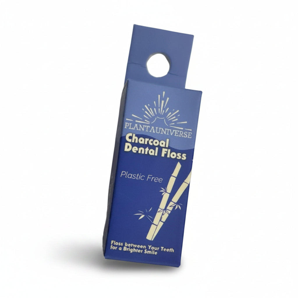 PLANTAUNIVERSE Charcoal Dental Floss - 2kShopping