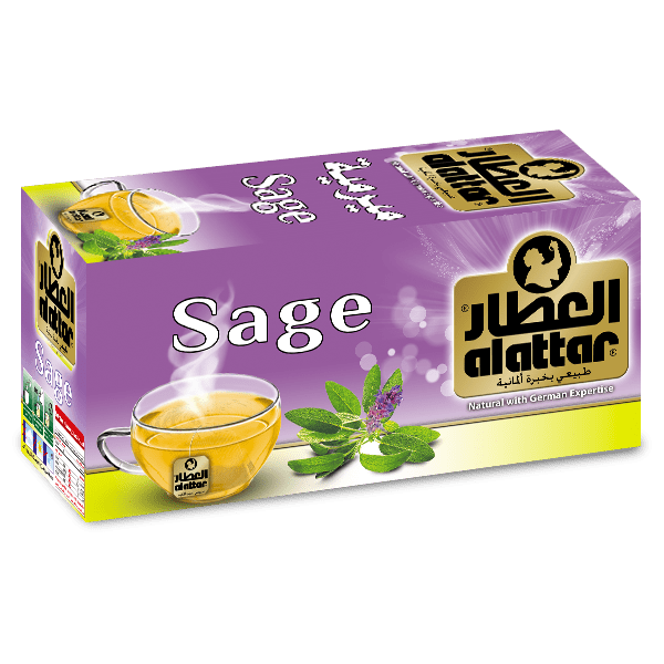 Alattar Wild Sage Tea Bags of 20pcs | العطار ميرمية - 2kShopping