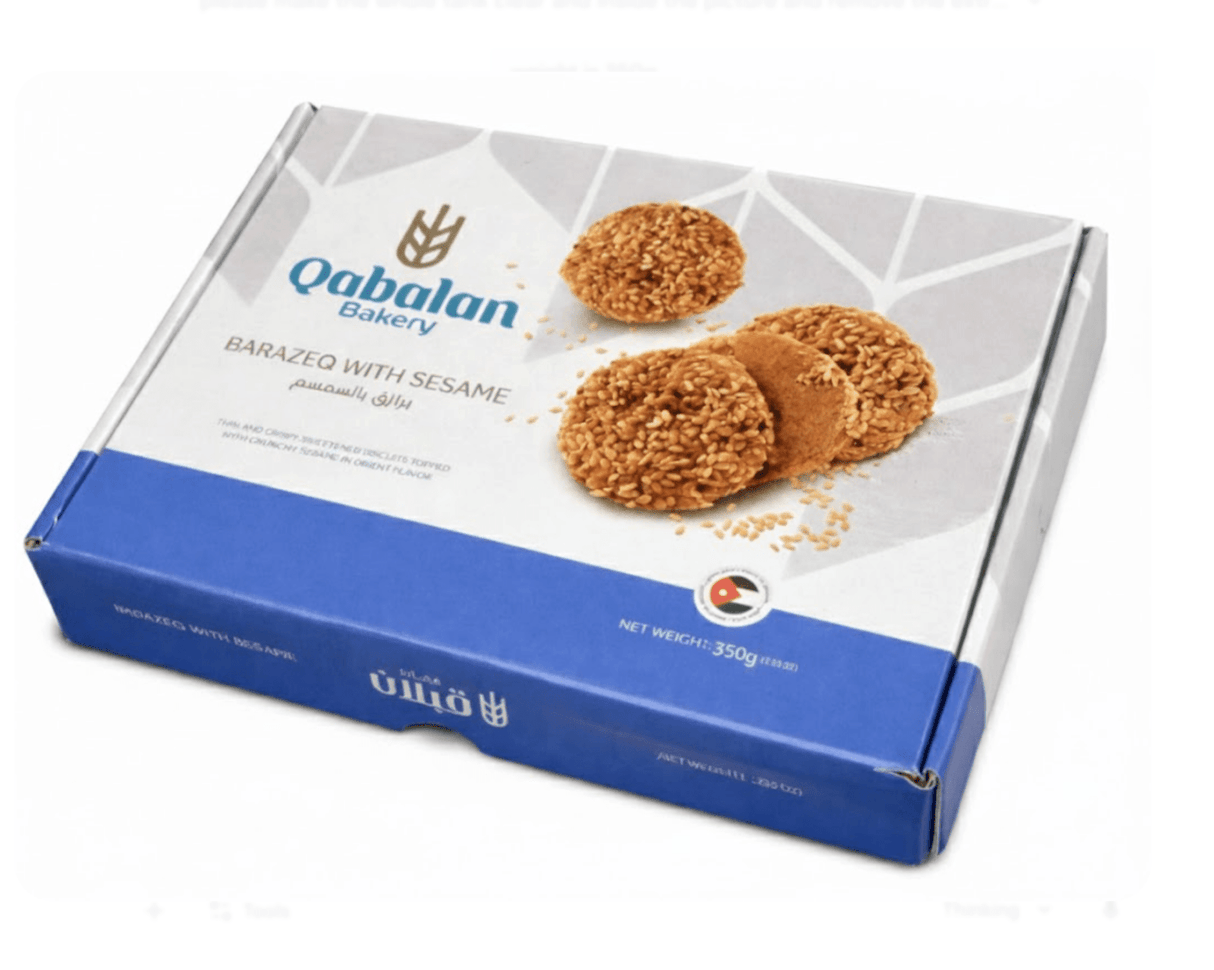 Qabalan Barazek with Sesame 350g | قبلان برازق العبوة الاقتصادية - 2kShopping