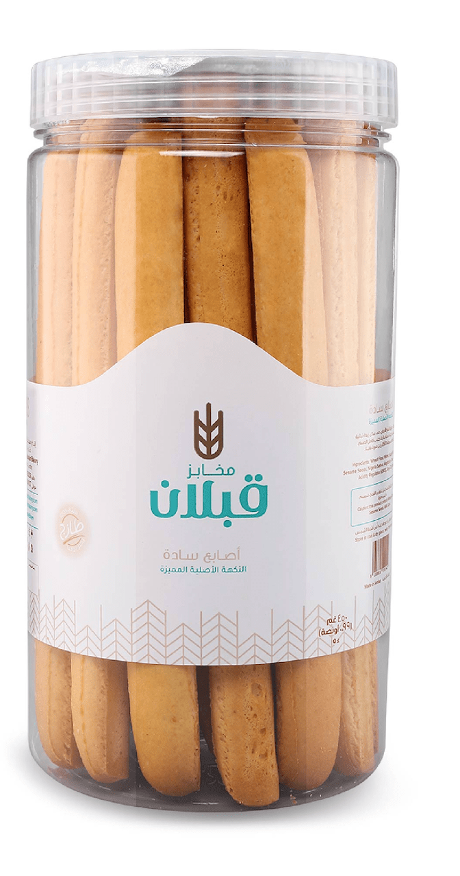 Qabalan Bread Sticks Classic CTN 8 X 350g | قبلان كعك أصابع سادة - 2kShopping