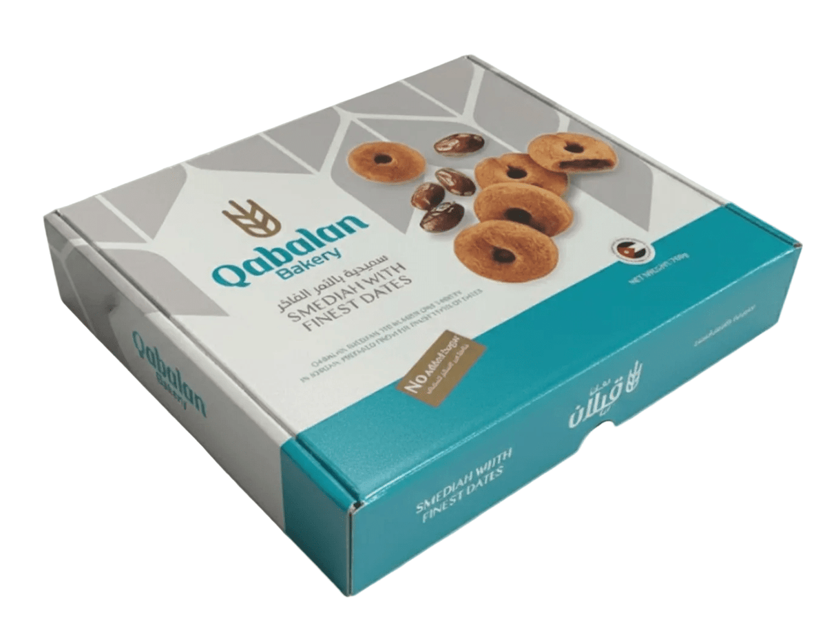 Qabalan Smediah with Dates Family Pack 700g | قبلان سميدية بالتمر الفاخر العبوة الاقتصادية - 2kShopping