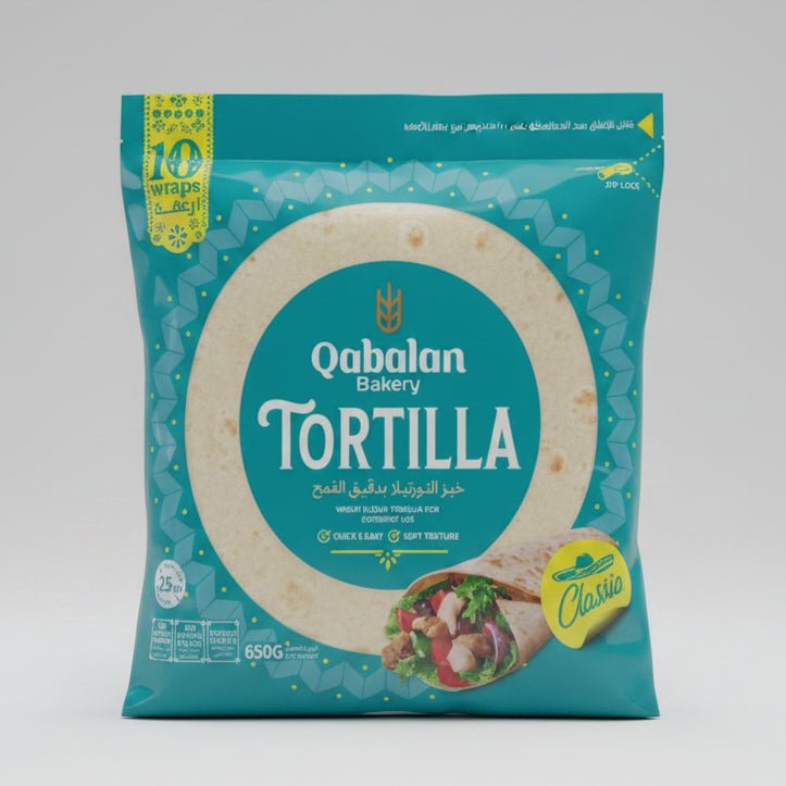 Qabalan Tortilla Wraps 650g|قبلان تورتيلا راب - 2kShopping
