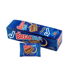 Tiffany Break Time Wafer Sandwich Coated w/ Chocolate 24pcs x 13g