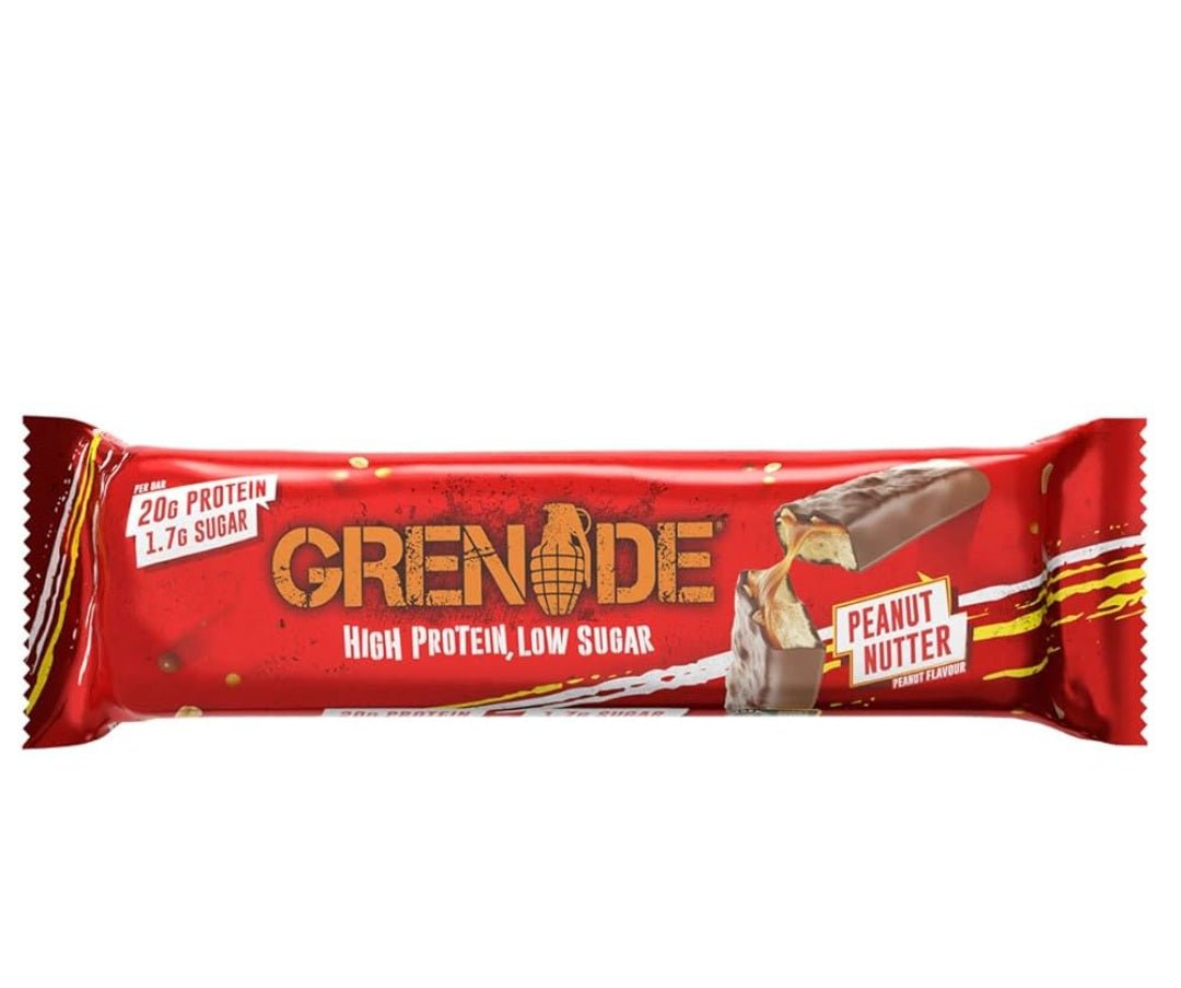 Grenade Protein Bar Peanut Butter 60g | ألواح بروتين جرينيد بزبدة الفول السوداني - 2kShopping
